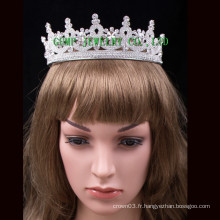 Custom Tiara Crystal Crown Fashion Headwear